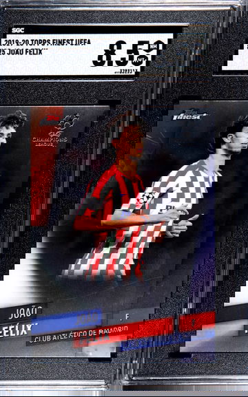 2019-20 Topps Finest UEFA #25 Joao Felix SGC 8.5