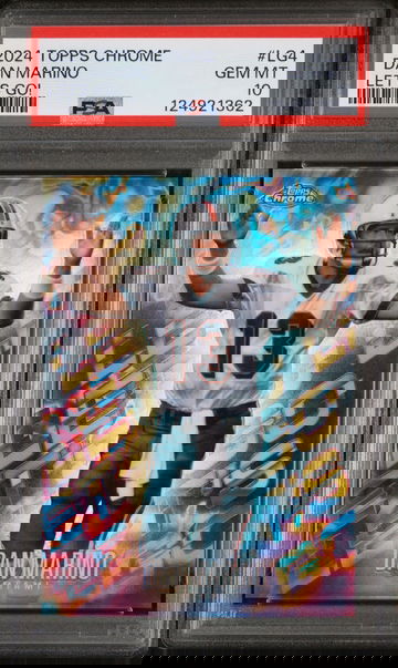 2024 Topps Chrome Dan Marino Let’s Go SP Insert PSA 10