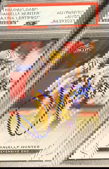 2015 Leaf Draft Danielle Hunter Authentic Auto