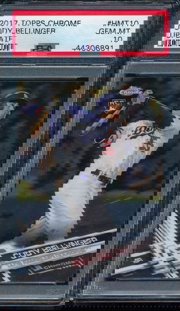 2017 Topps Chrome #HMT10 Cody Bellinger PSA 10 6891