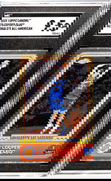 2024 Topps Chrome Mcdonald's All-American #28 Cooper Flagg SGC 9.5