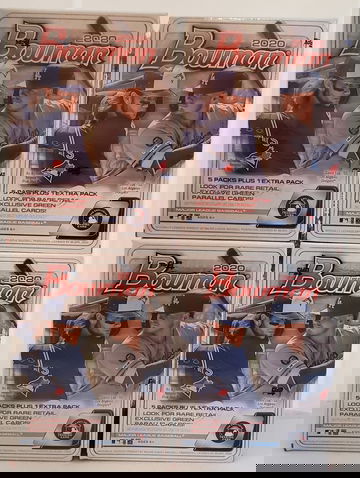 4 - 2020 Bowman Blaster Box Lot
