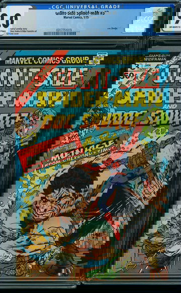 GIANT-SIZE SPIDER-MAN #3, CGC 9.0 VFNM