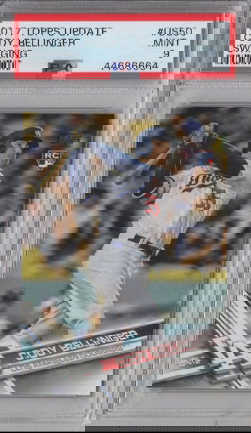 2017 Topps Update Cody Bellinger PSA 9