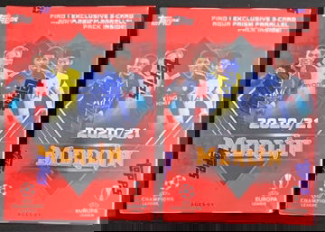 (2) 2020-21 Topps MERLIN BLASTERS