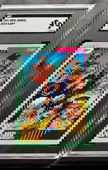 1991 Impel Marvel Universe X-Men #153 SGC 9