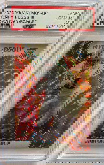 2020 Henry Ruggs III Mosaic NFL Debut PSA 10