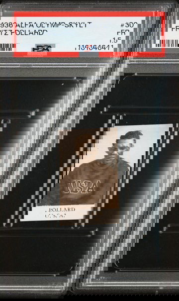 1936 Alfa Olymp-Skylt Fritz Pollard Jr #30 Track & Field Olympics PSA 1.5