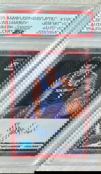 2019 Donruss Optic Zion Williamson