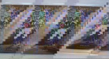 3x 2018 Select Josh Allen Rookie Concourse Prizm 
