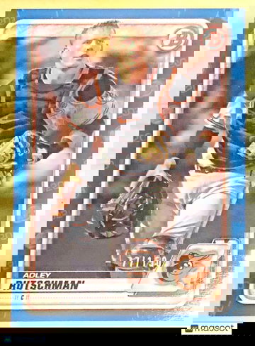 ADLEY RUTSCHMAN 2020 Bowman Draft #BD-154 BLUE Parallel SP #77/150 Orioles