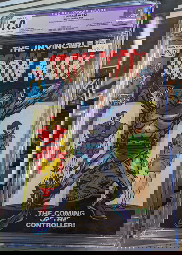 Iron Man #12 CGC Restored 7.0 1st Appearance of the Controller