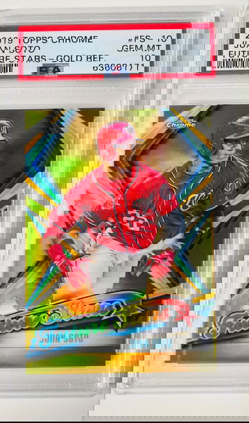 Juan Soto 2019 Topps Chrome GOLD /50 Future Stars