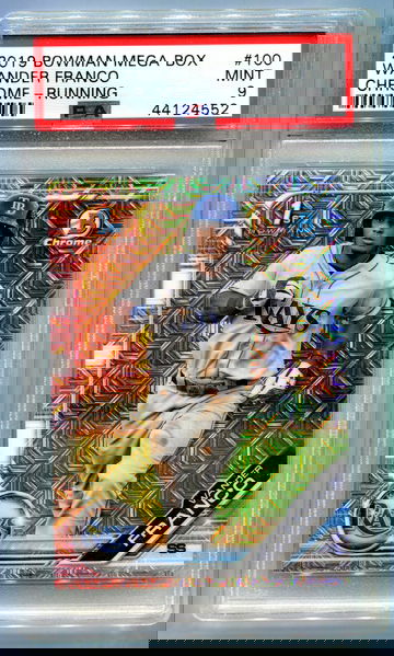 Wander Franco Bowman Chrome Refractor Mega Box PSA 9 