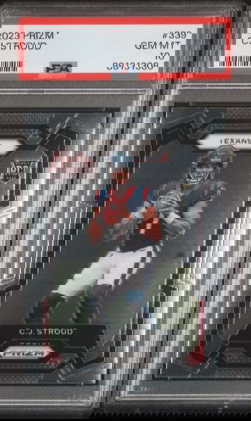 2023 Panini Prizm Rookie CJ Stroud #339 PSA 10 GEM MT Rookie RC