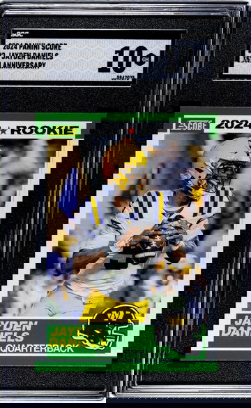 2024 Panini Score #2 Jayden Daniels 35th Anniversary SGC 10