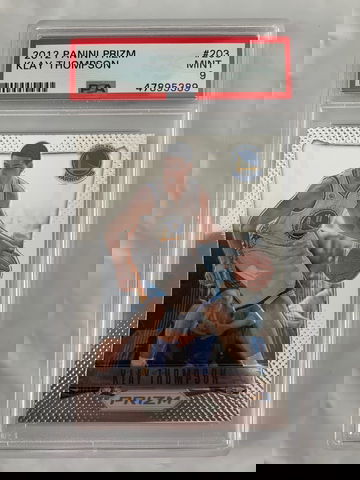 2012 Prizm Klay Thompson PSA 9