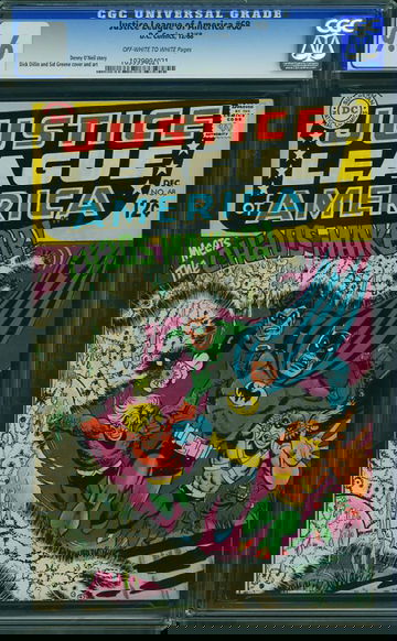 JUSTICE LEAGUE OF AMERICA #68, CGC 9.6 NM+