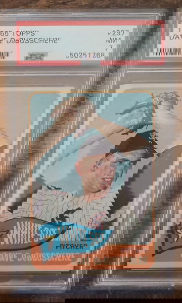 1965 topps debusschere psa 7