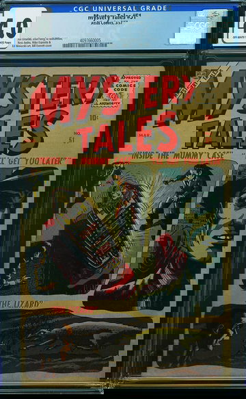 MYSTERY TALES #51, CGC 4.0 VG