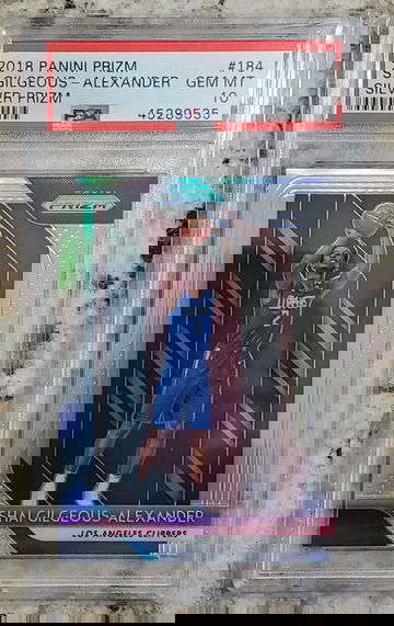 2018 Prizm Silver SHAI GILGEOUS-ALEXANDER PSA 10
