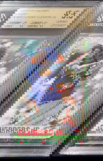 Vladimir Guerrero Jr 2019 Topps Holiday BGS 9.5 Rookie RC TRUE Gem Mint