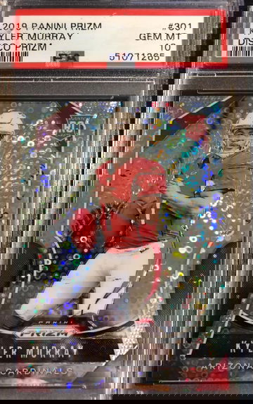 2019 Panini Prizm Kyler Murray Disco PSA 10. Pop 30