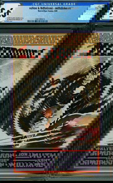 HAVOK & WOLVERINE - MELTDOWN #1, CGC 9.6 NM+