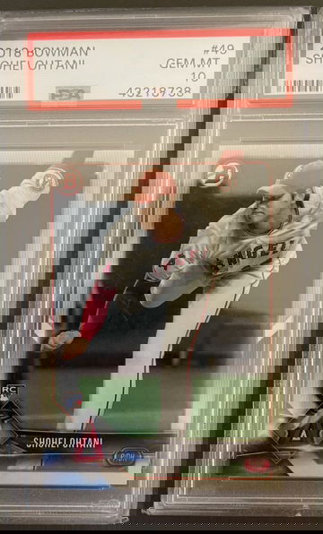 2018 Bowman Shohei Ohtani PSA 10 