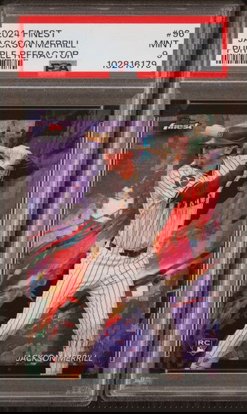 2024 Finest Jackson Merrill Purple Refractor