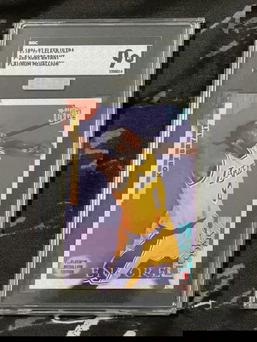 1996 Kobe Bryant Fleer Ultra Platinum Medallion P266