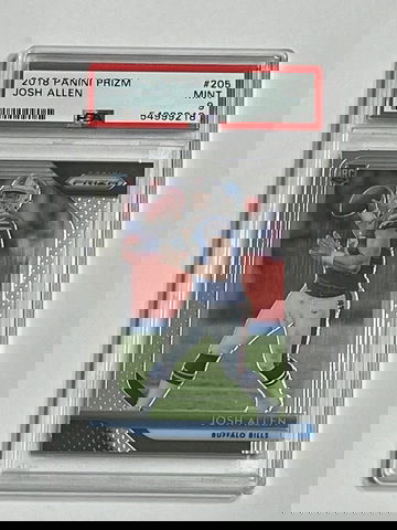 Josh Allen 2018 panini Prizm PSA 9 