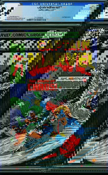 CAPTAIN MARVEL #61, CGC 9.4 NM