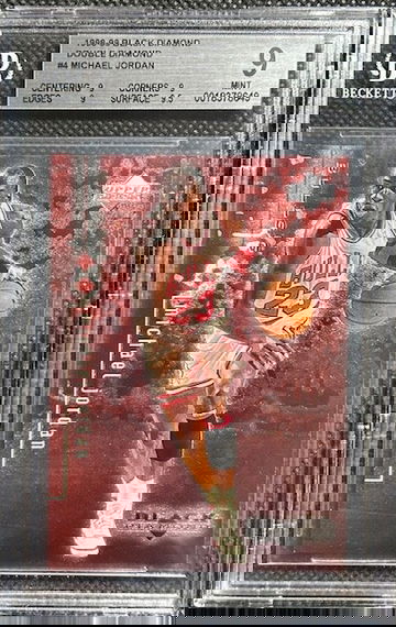 Michael Jordan 1998-99 UD Black Diamond Double /3000 SP BGS 9 MINT Bulls HOF