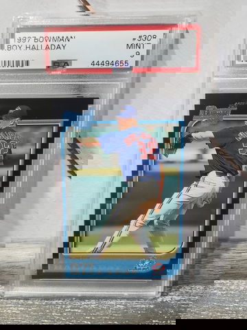 1997 Bowman Roy Halladay psa 9