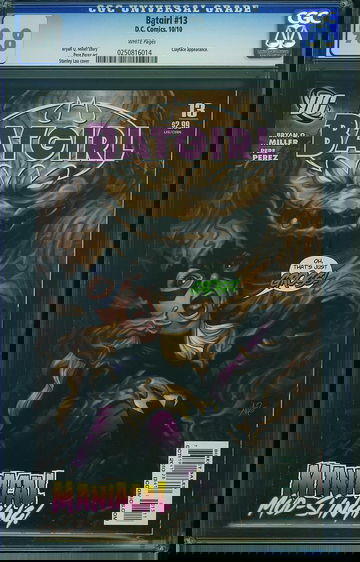 BATGIRL v2009 #13, CGC 9.8 NM/MT