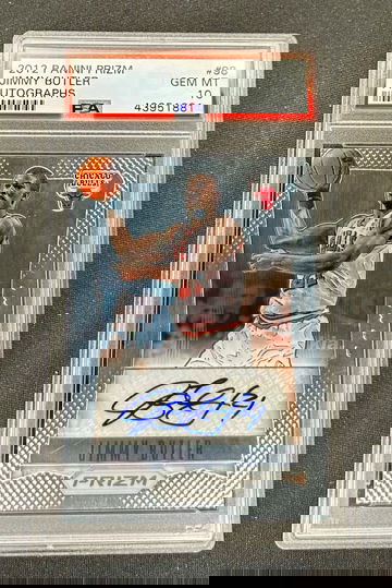 2012 Jimmy Butler Panini Prizm Rookie Auto PSA 10 #98 Autograph RC Autographs SP