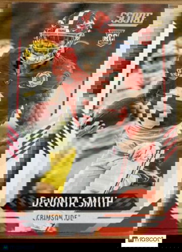 🔥2021 Panini Score Rookie Card RC #324 DeVonta Smith Philadelphia Eagles