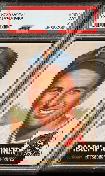 1953 Topps Ralph Kiner #191 PSA 3 [BL-2.23]