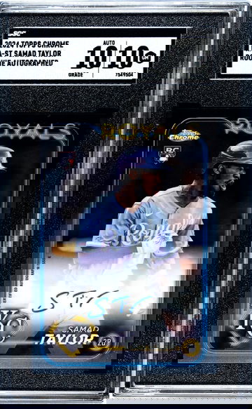 2024 Topps Chrome Samad Taylor #RA-ST RC Auto SGC 10 Auto 10