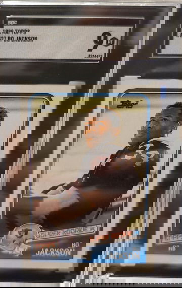 1988 Topps Bo Jackson #327 SGC 9 