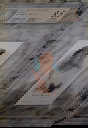 2006 Allen & Ginter Mickey Mantle Promos BGS 9.5