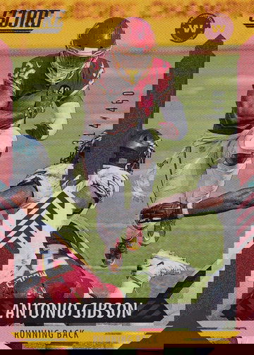 2021 Score Antonio Gibson #80 Dots Red 314/460