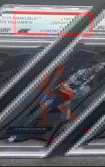 2019 Panini Select Premier Level 199 Zion Williamson Rookie – PSA 10 Gem Mint