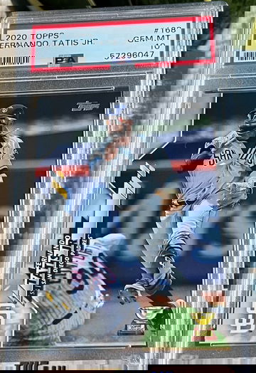 2020 Topps Fernando Tatis Jr. #168 PSA 10 Gem Mint San Diego Padres Shortstop!