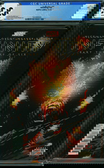 INFINITY #3, CGC 9.8 NM/MT -- HIGHEST GRADED!