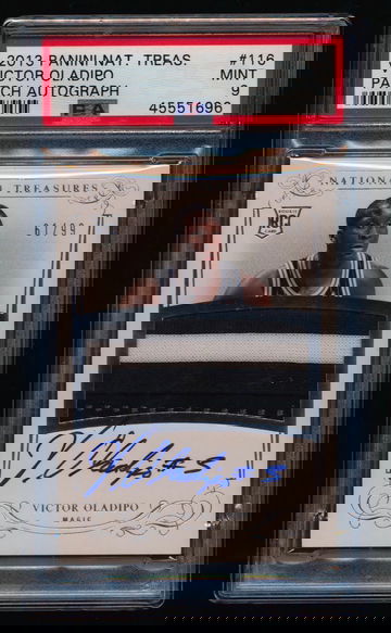 Victor Oladipo 2013 National Treasures RPA /99 PSA 9