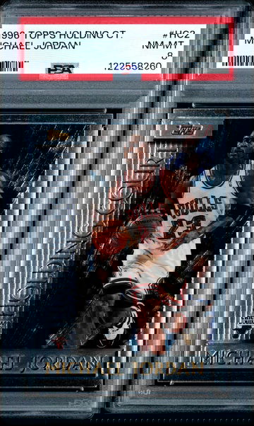 996 TOPPS HOLDING COURT HC2 MICHAEL JORDAN