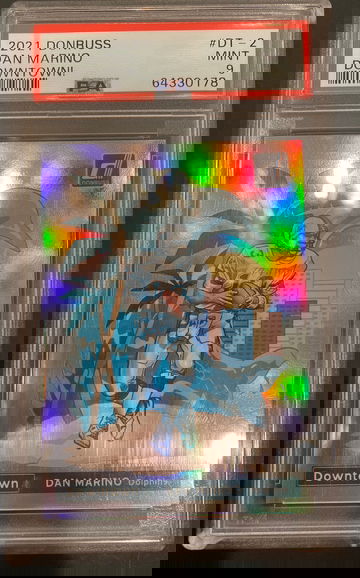 2021 Donruss Dan Marino Downtown!  PSA 9