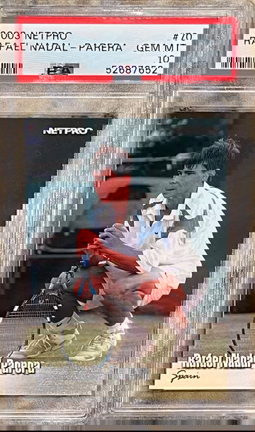 Rafael Nadal-Parera RC Rookie 2003 Netpro PSA 10